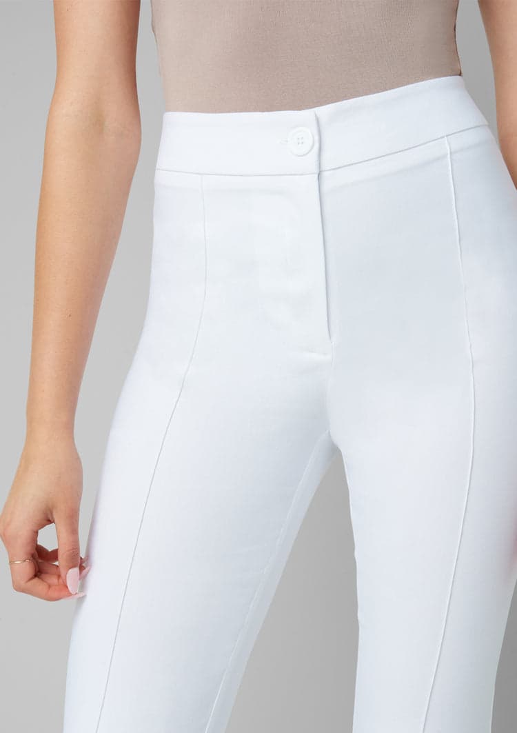 High Waisted Straight Trouser (Oatmeal) – Holland Cooper ®